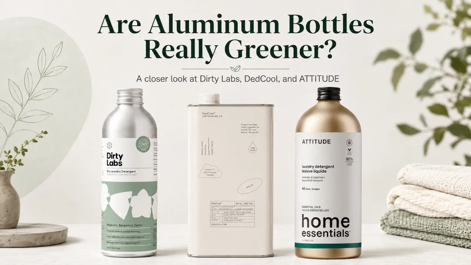 Are Aluminum Bottles Really Better for the Planet Than Plastic?