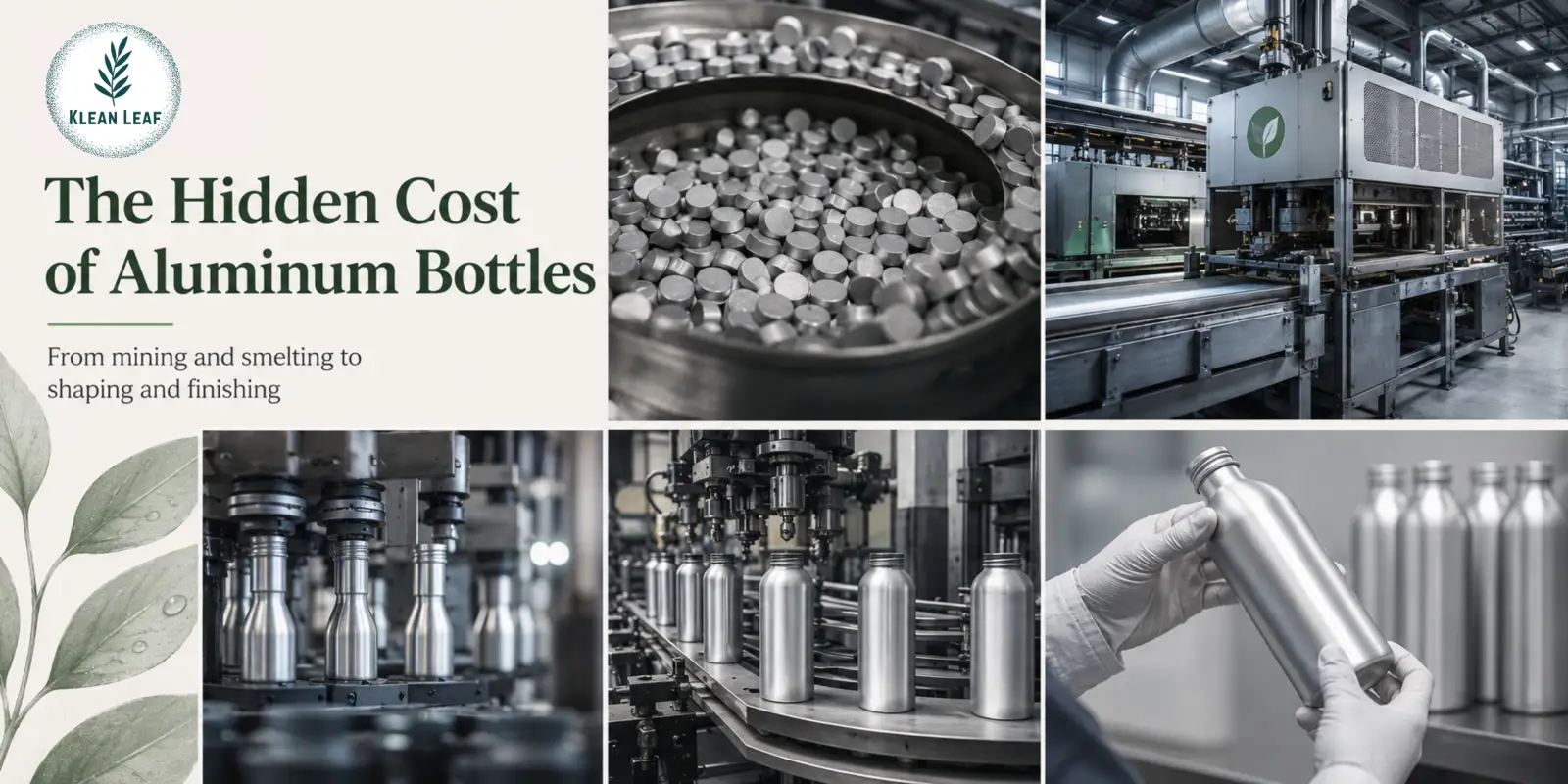 The hidden environmental cost of aluminum bottles from mining and smelting to manufacturing