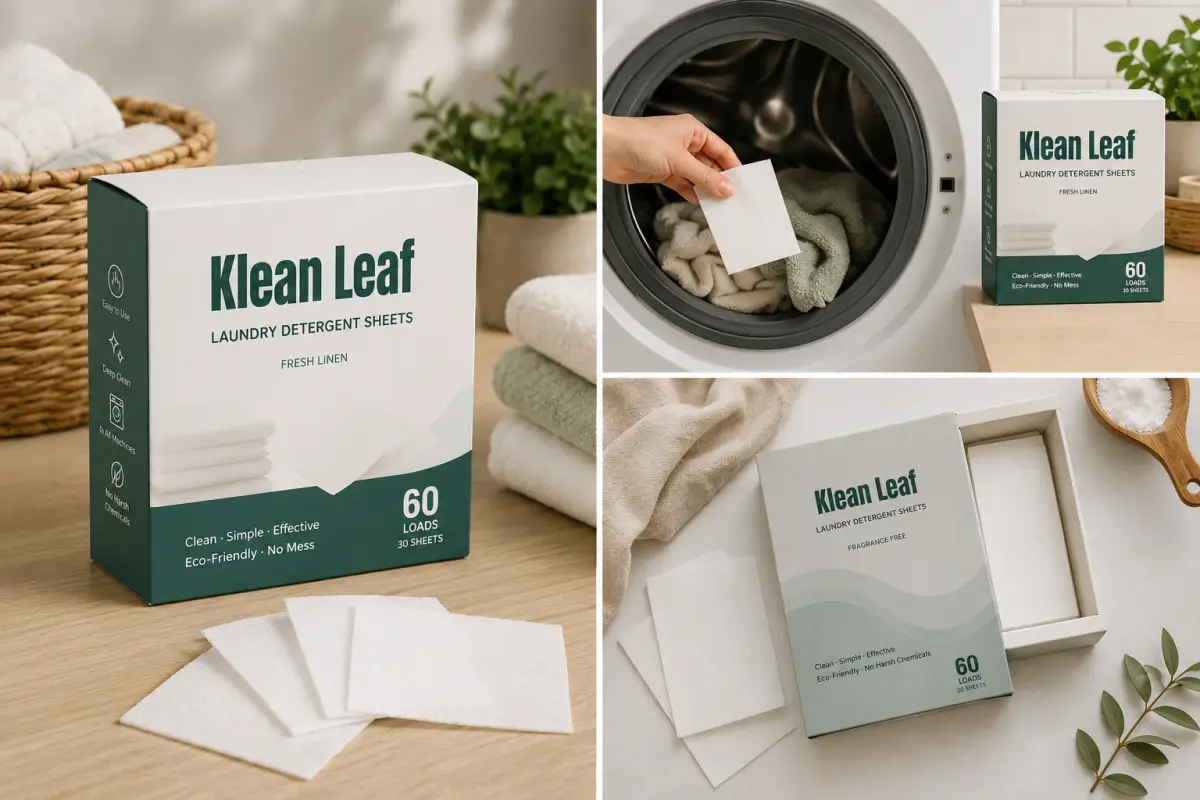 Why More Brands Are Looking at Laundry Detergent Sheets
