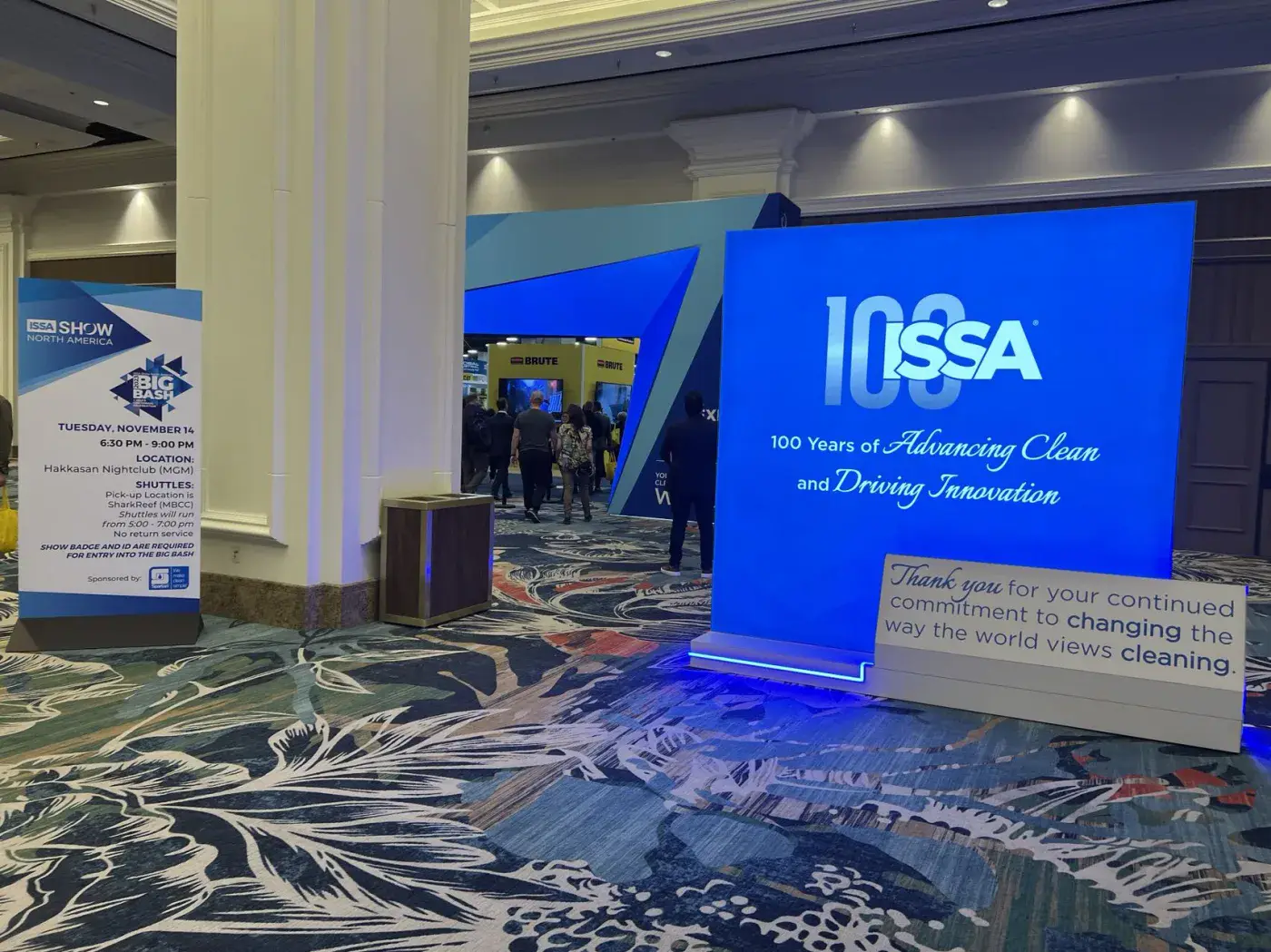 Klean Leaf at the ISSA Cleaning Show in Las Vegas