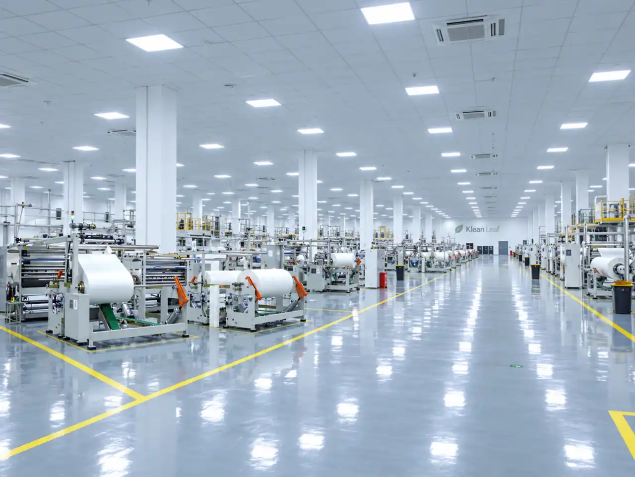 Klean Leaf laundry detergent sheet production facility prepared for custom fragrance manufacturing